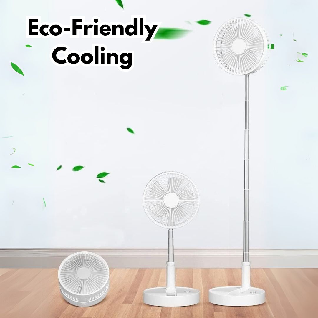 Adjustable & Rechargeable Standing Fan