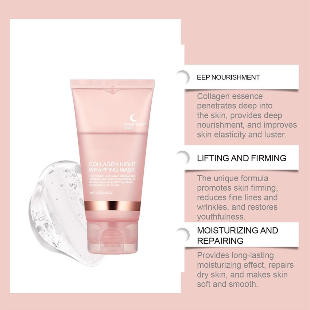 Collagen Night Wrapping Peel Off Mask