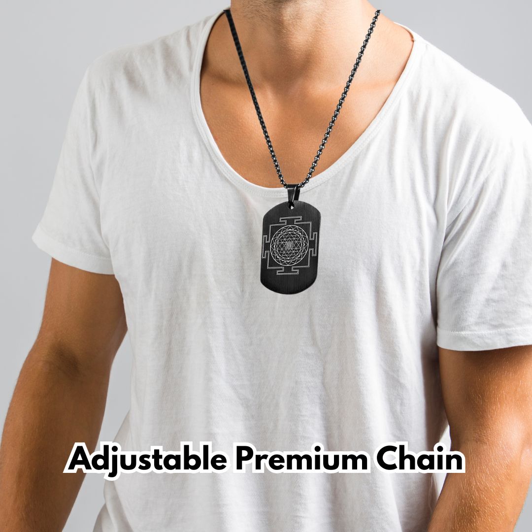 Prosperity Shree Yantra Chain Necklace