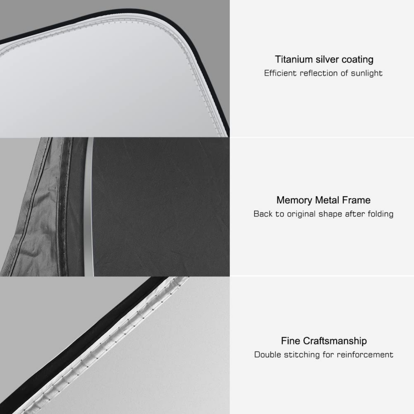 Folding Car Window Sunshade Cover