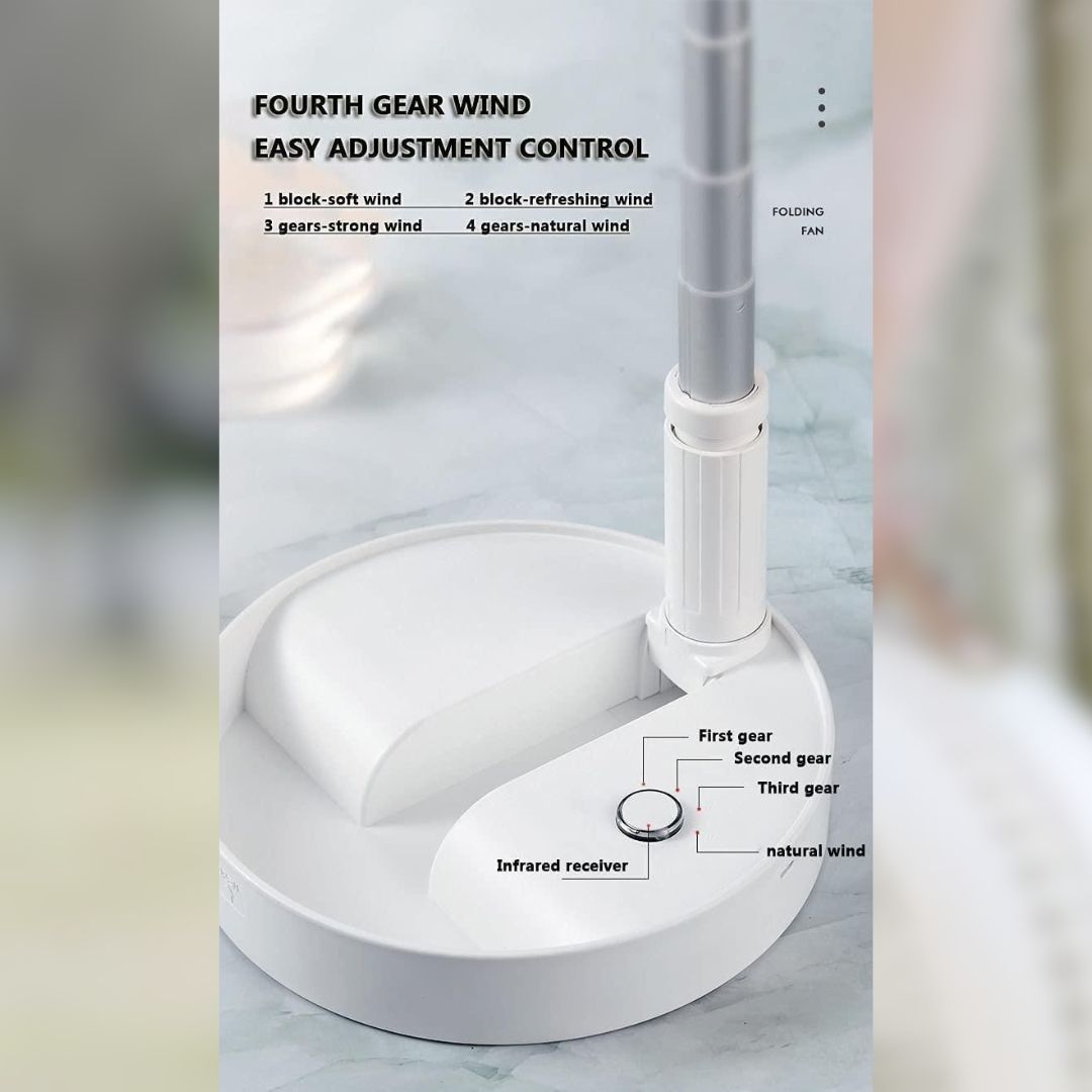 Adjustable & Rechargeable Standing Fan