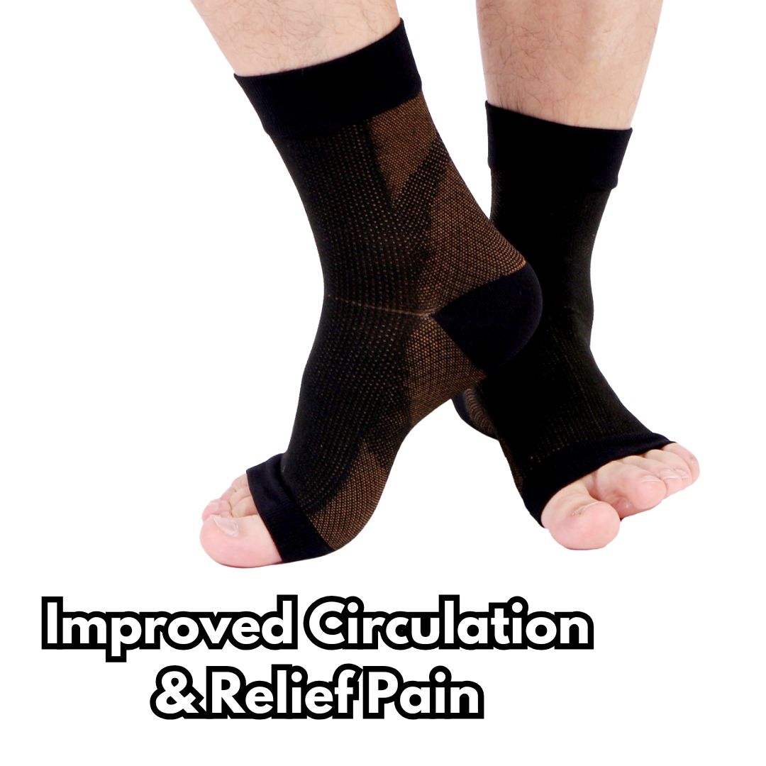 Swelling Arch Heel Socks