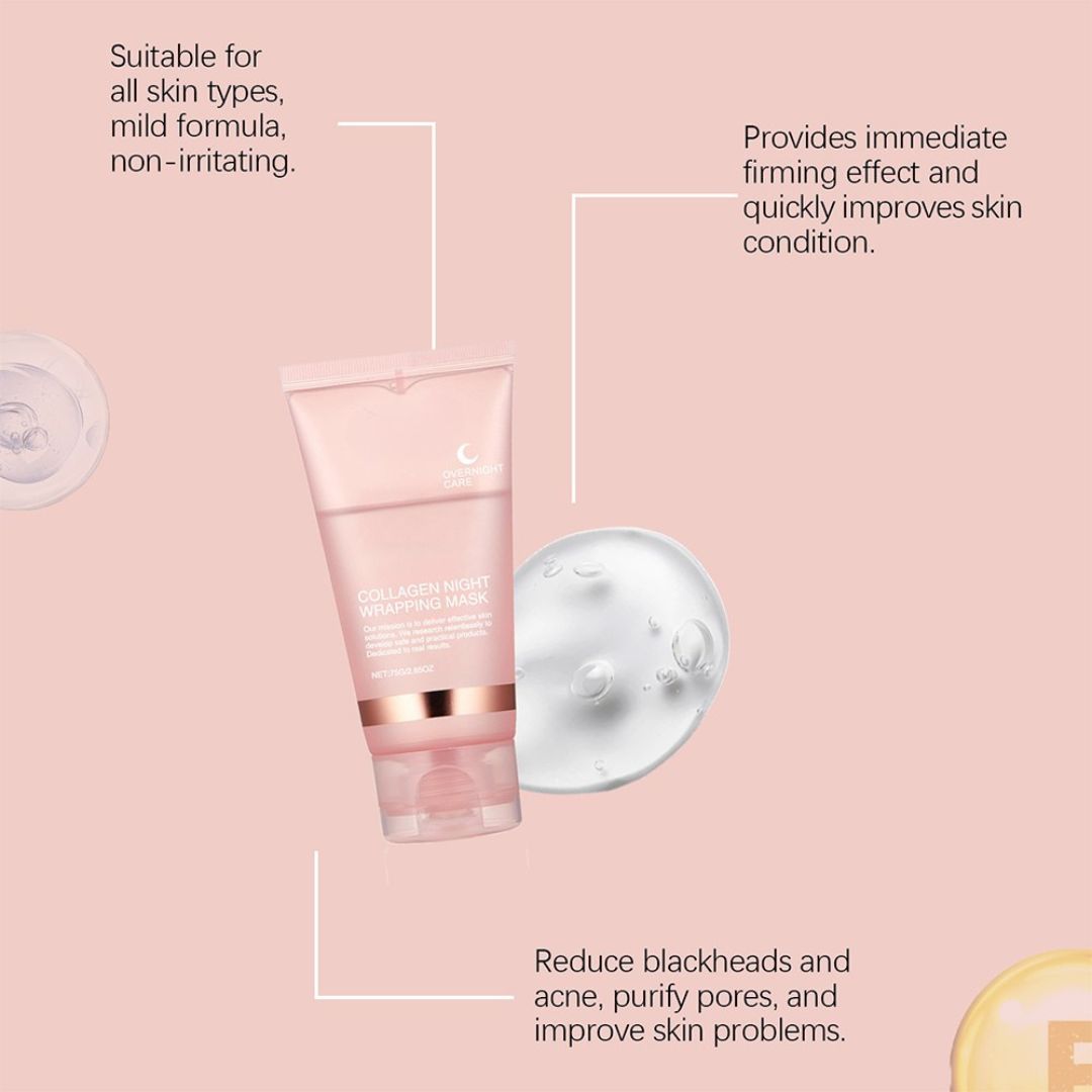 Collagen Night Wrapping Peel Off Mask