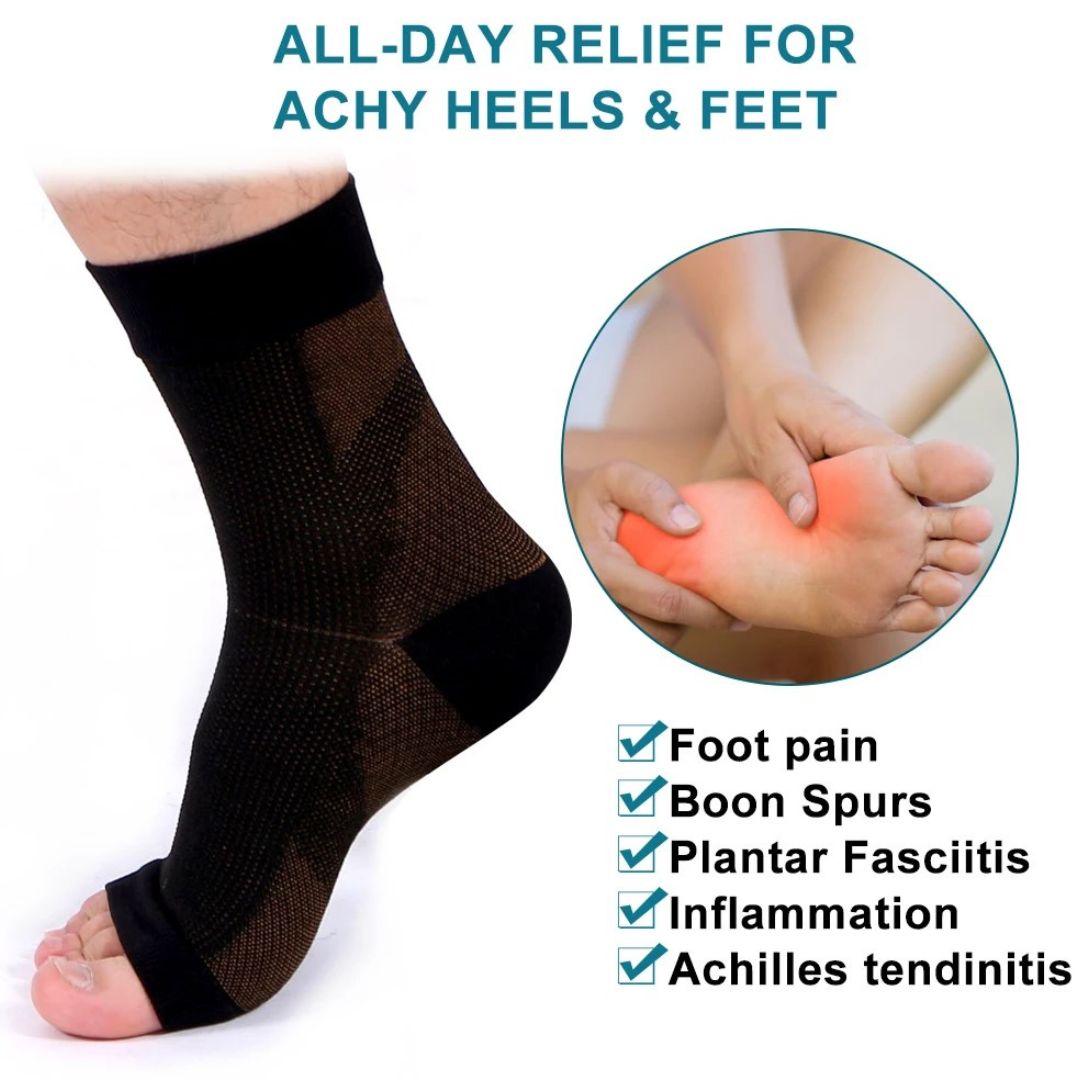 Swelling Arch Heel Socks
