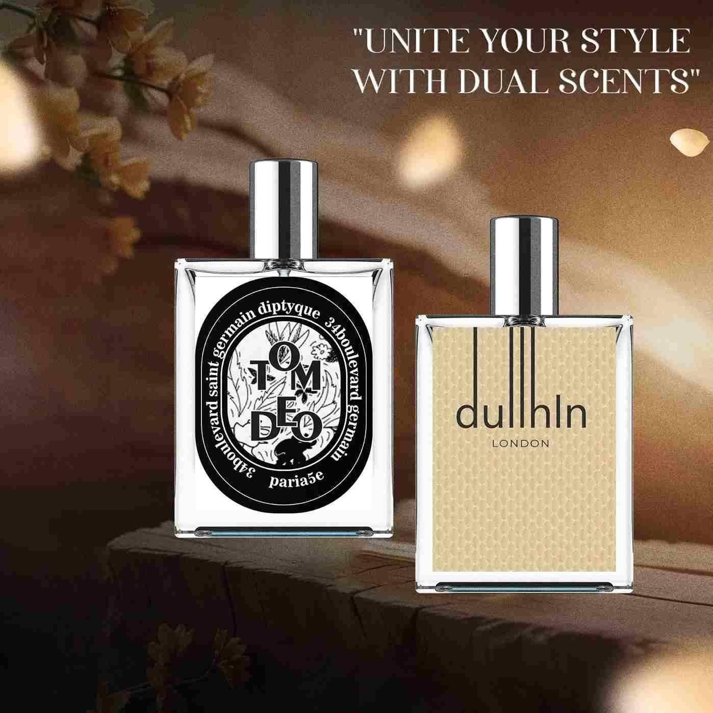 Dullhin LONDON and Tom Deo Luxurious Perfume Combo (Pack of 2)
