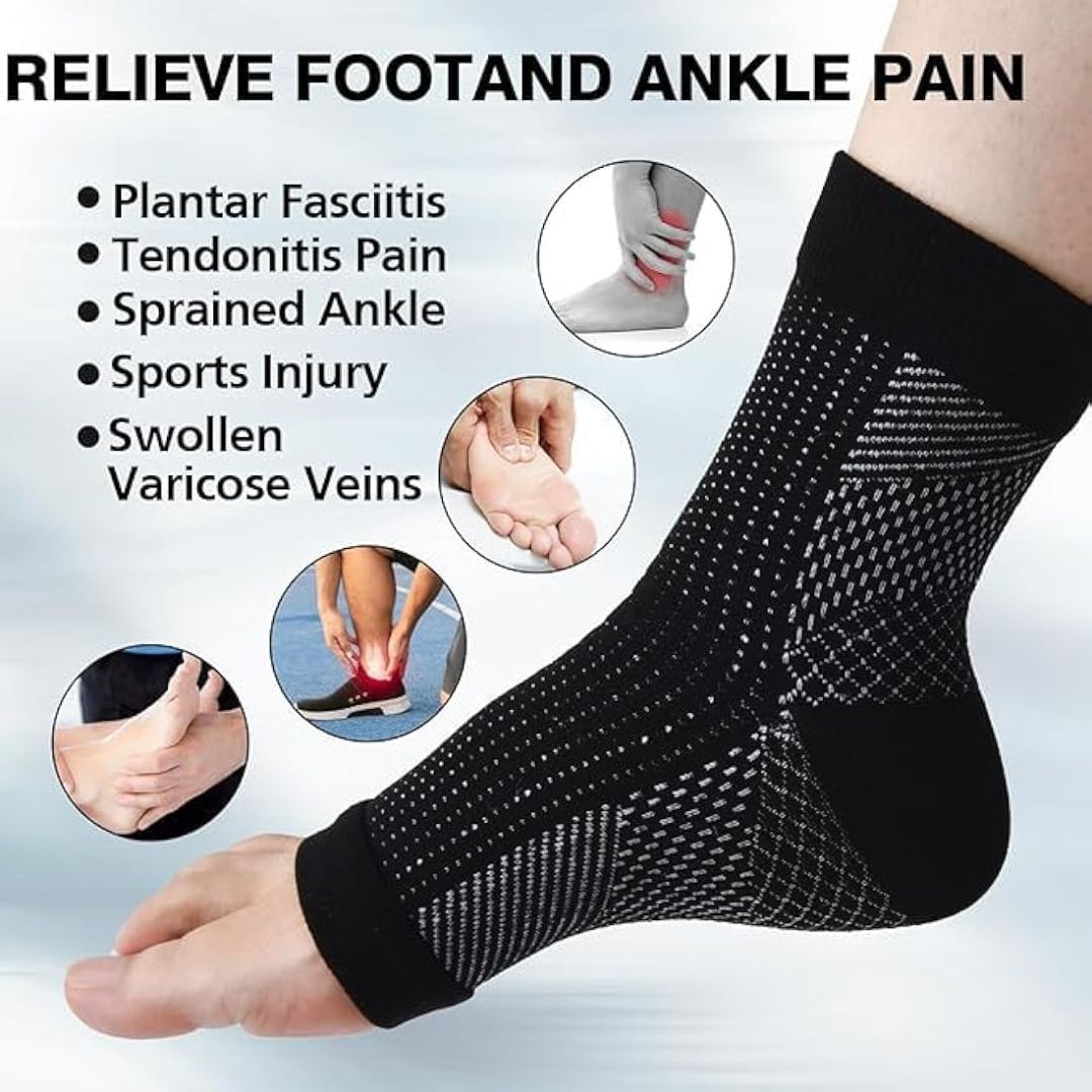 Swelling Arch Heel Socks