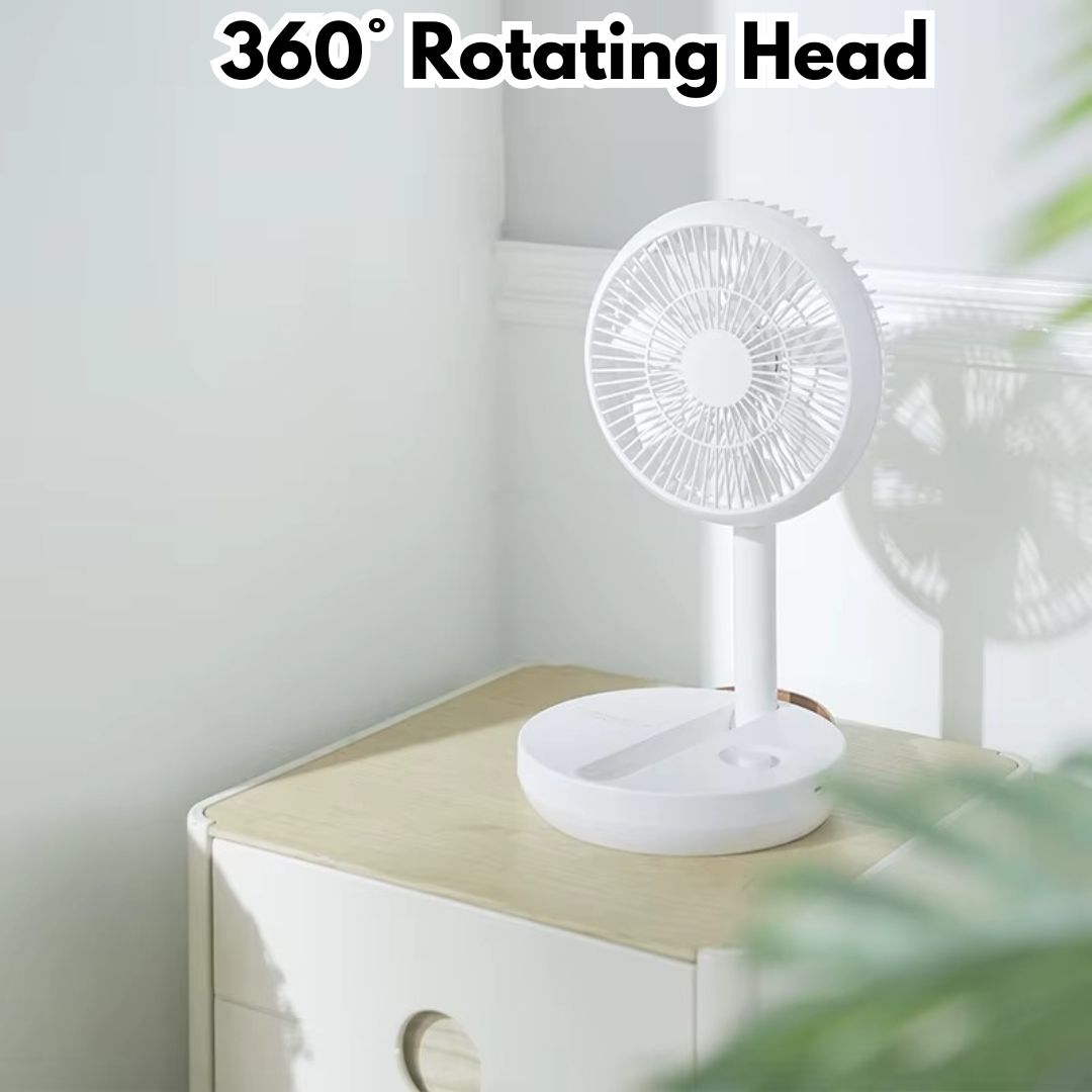 Adjustable & Rechargeable Standing Fan