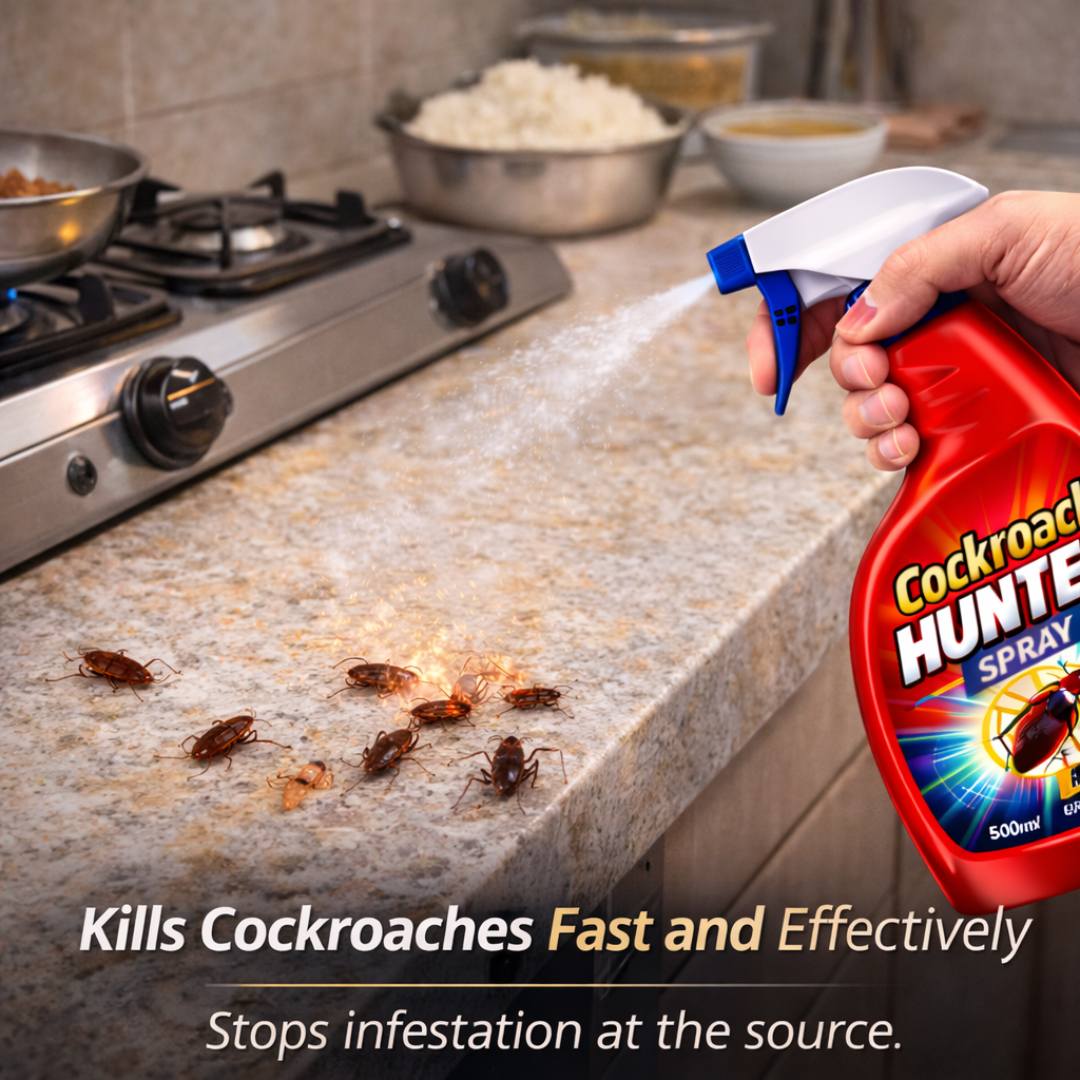 Cockroach Hunter Spray – Buy 1 Get 1 Free
