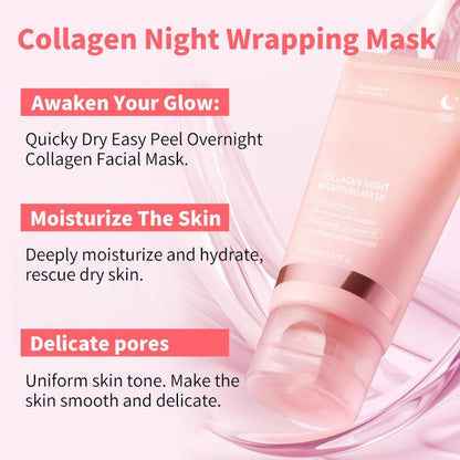 Collagen Night Wrapping Peel Off Mask