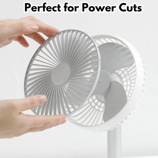 Adjustable & Rechargeable Standing Fan