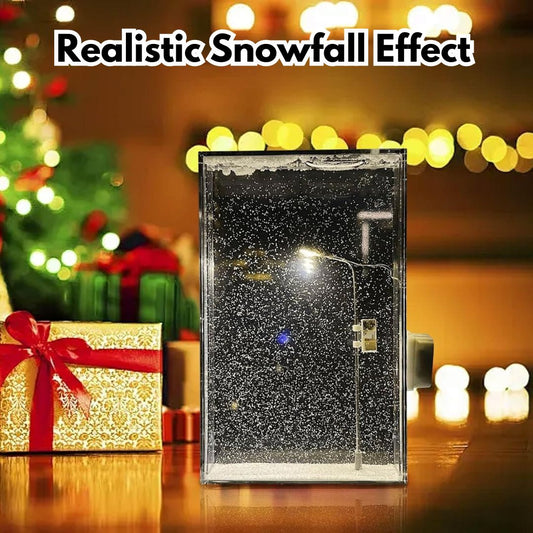 Snowy Street Lamp