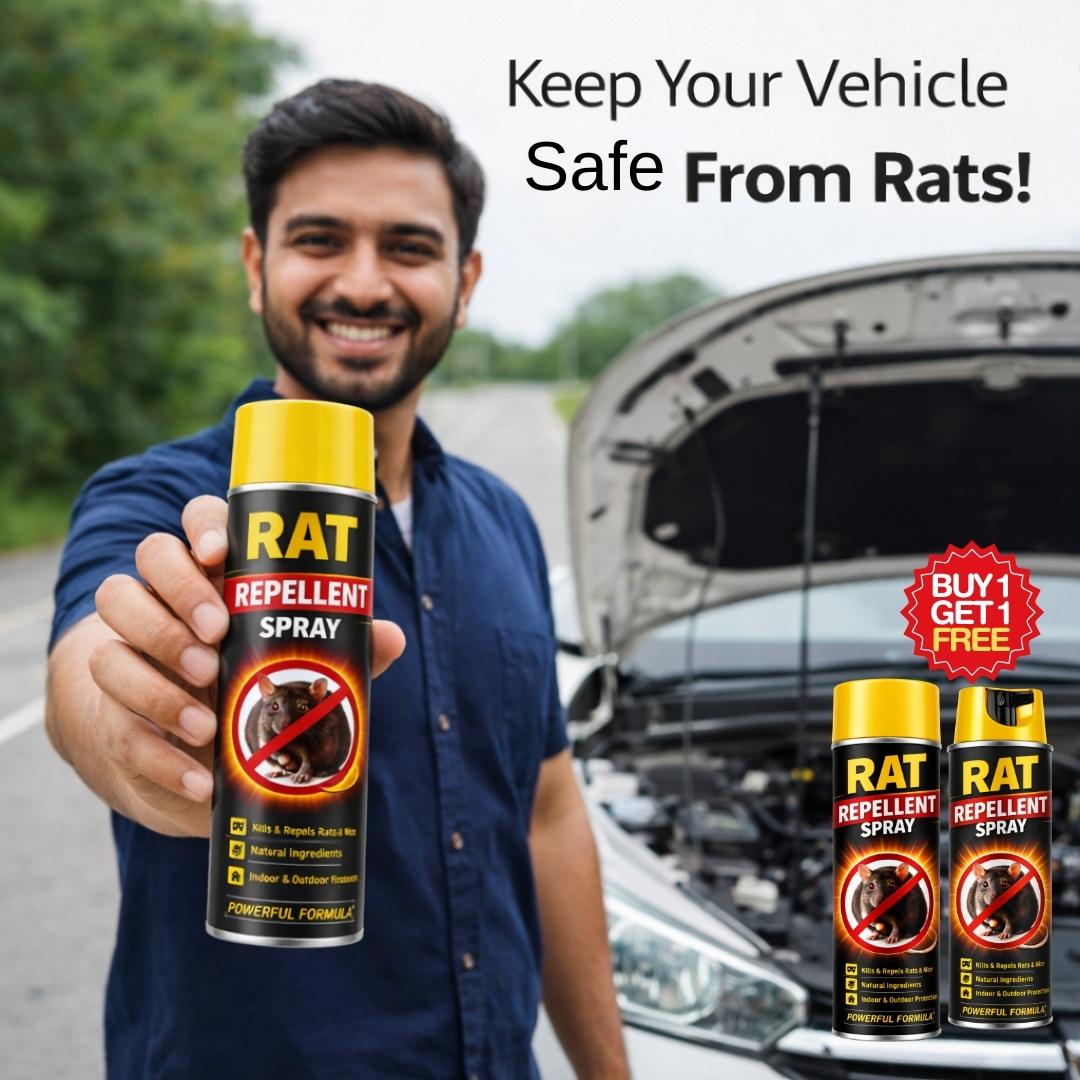 Powerful Rat Repellent Spray - Buy 1 Get 1 Free