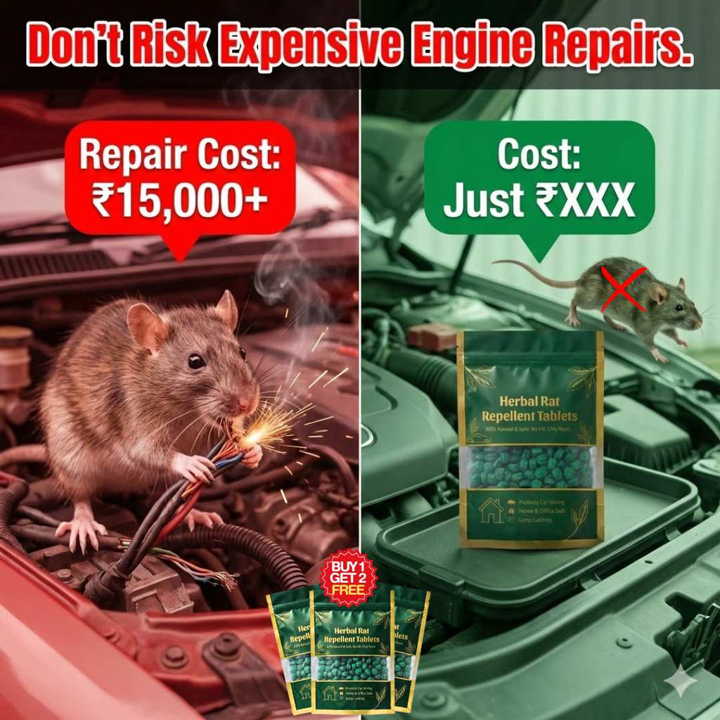 Herbal Rat Repellent Tablets | Buy 1 Get 2 Free