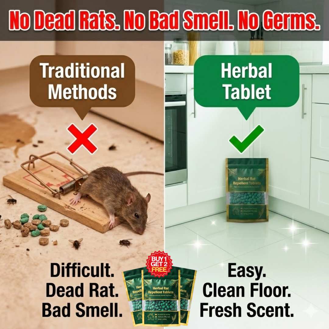 Herbal Rat Repellent Tablets | Buy 1 Get 2 Free