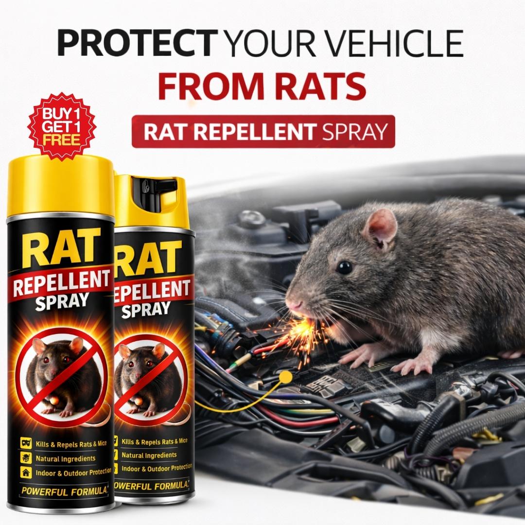 Powerful Rat Repellent Spray - Buy 1 Get 1 Free