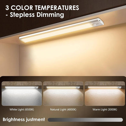LED PIR Motion Sensor Cabinet  With USB Rechargeble