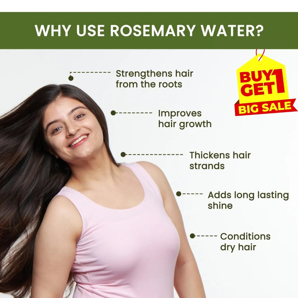 Rosemary Water Spray For Hair Care & Growth (BUY 1 GET 1 FREE)