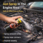 Powerful Rat Repellent Spray - Buy 1 Get 1 Free