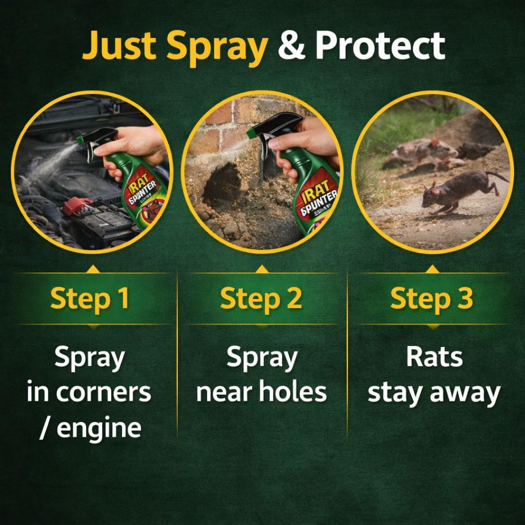 Rat Hunter Spray -Buy 1 Get 1 Free