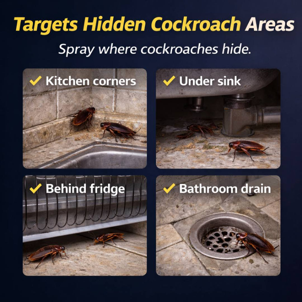Cockroach Hunter Spray – Buy 1 Get 1 Free