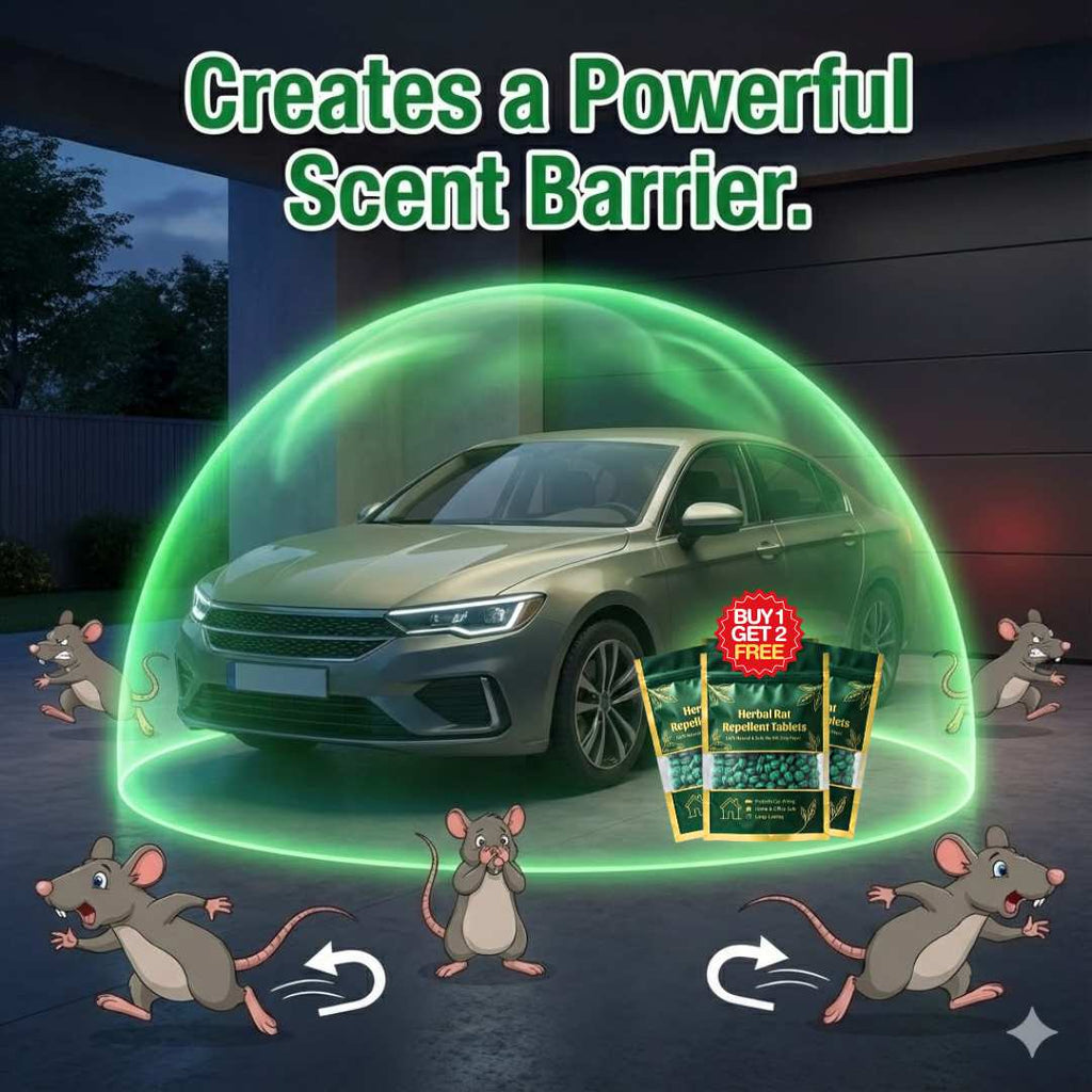 Herbal Rat Repellent Tablets | Buy 1 Get 2 Free