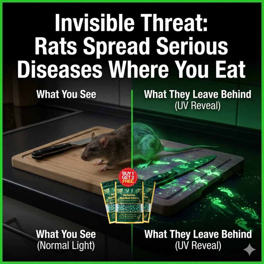 Herbal Rat Repellent Tablets | Buy 1 Get 2 Free