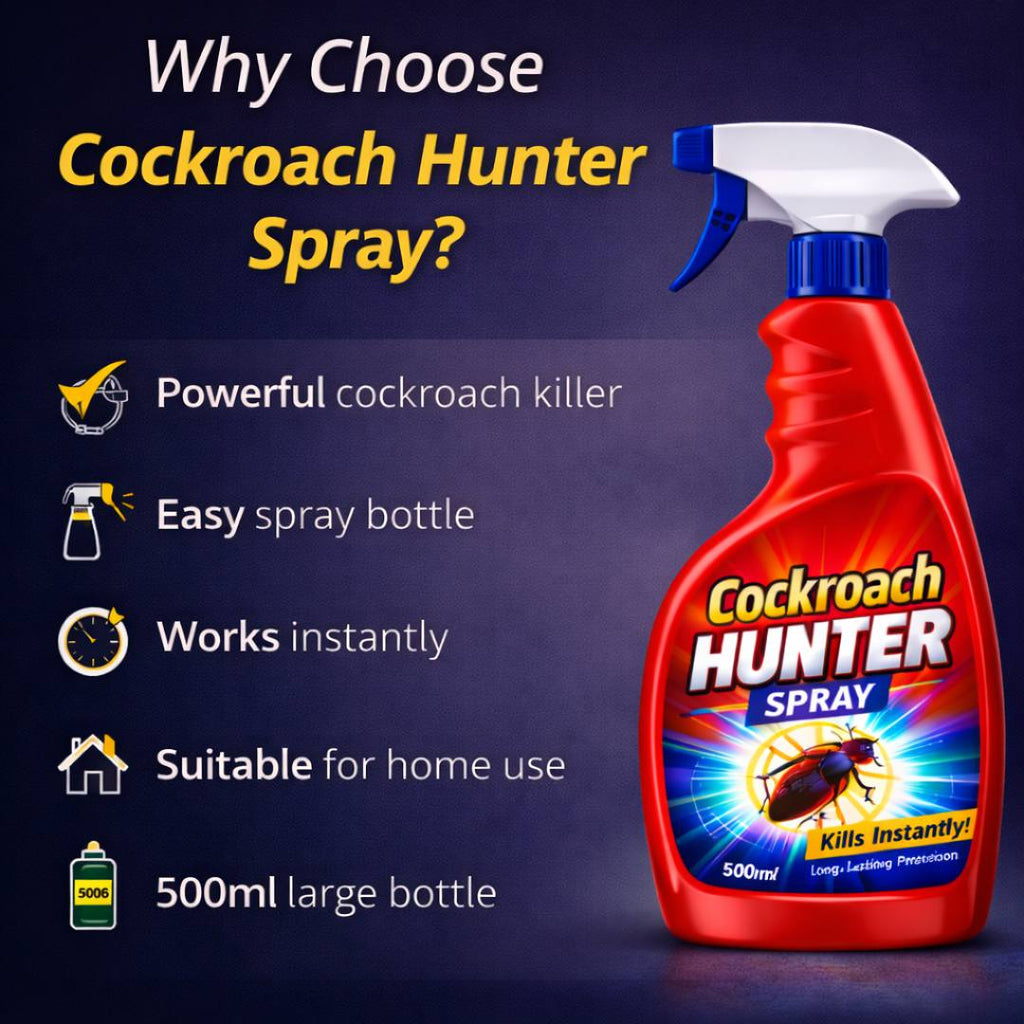 Cockroach Hunter Spray – Buy 1 Get 1 Free