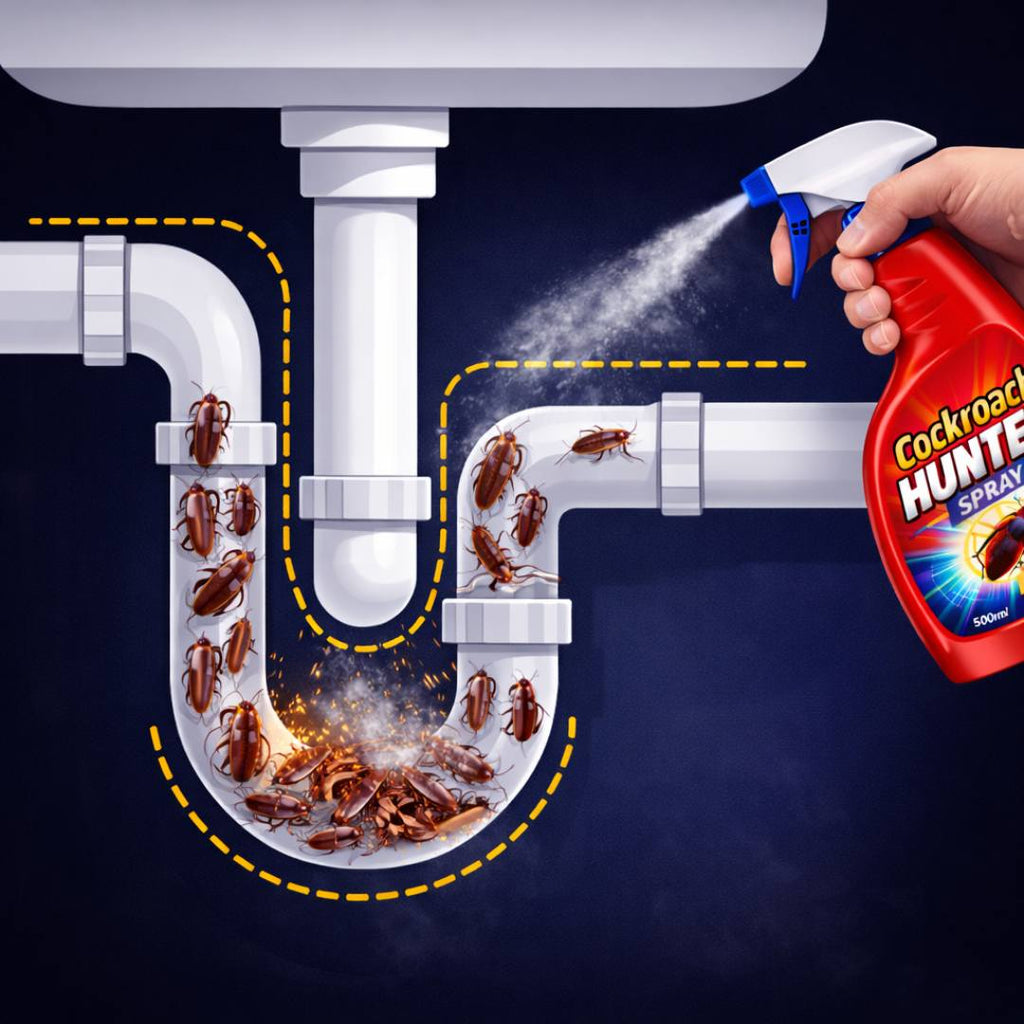 Cockroach Hunter Spray – Buy 1 Get 1 Free