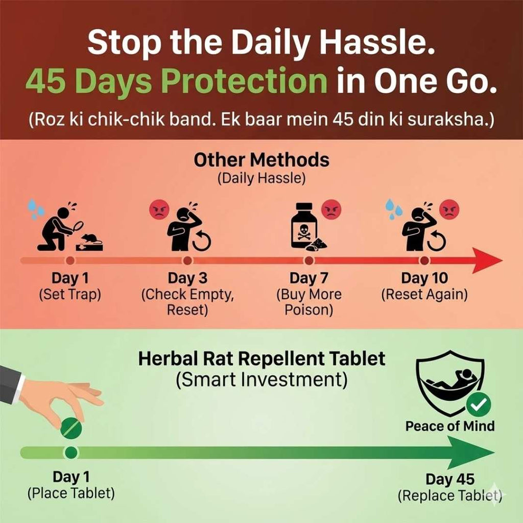Herbal Rat Repellent Tablets | Buy 1 Get 2 Free